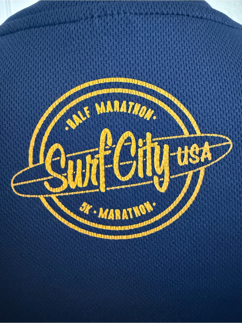 Surf City 2019 Navy Long-Sleeve V-Neck Graphic Tee - Picture 5 of 5